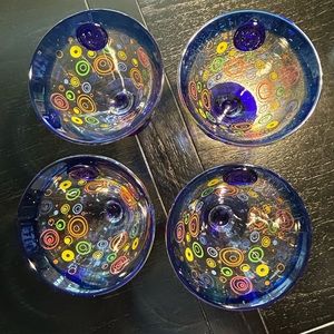 Costa Boda Royal Caribbean Cocktail Glasses 2009 GIL NY - Set of 4